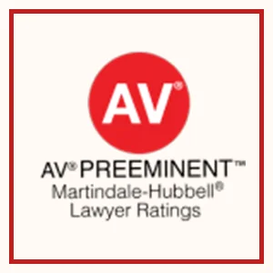 AV rated by Martindale-Hubble